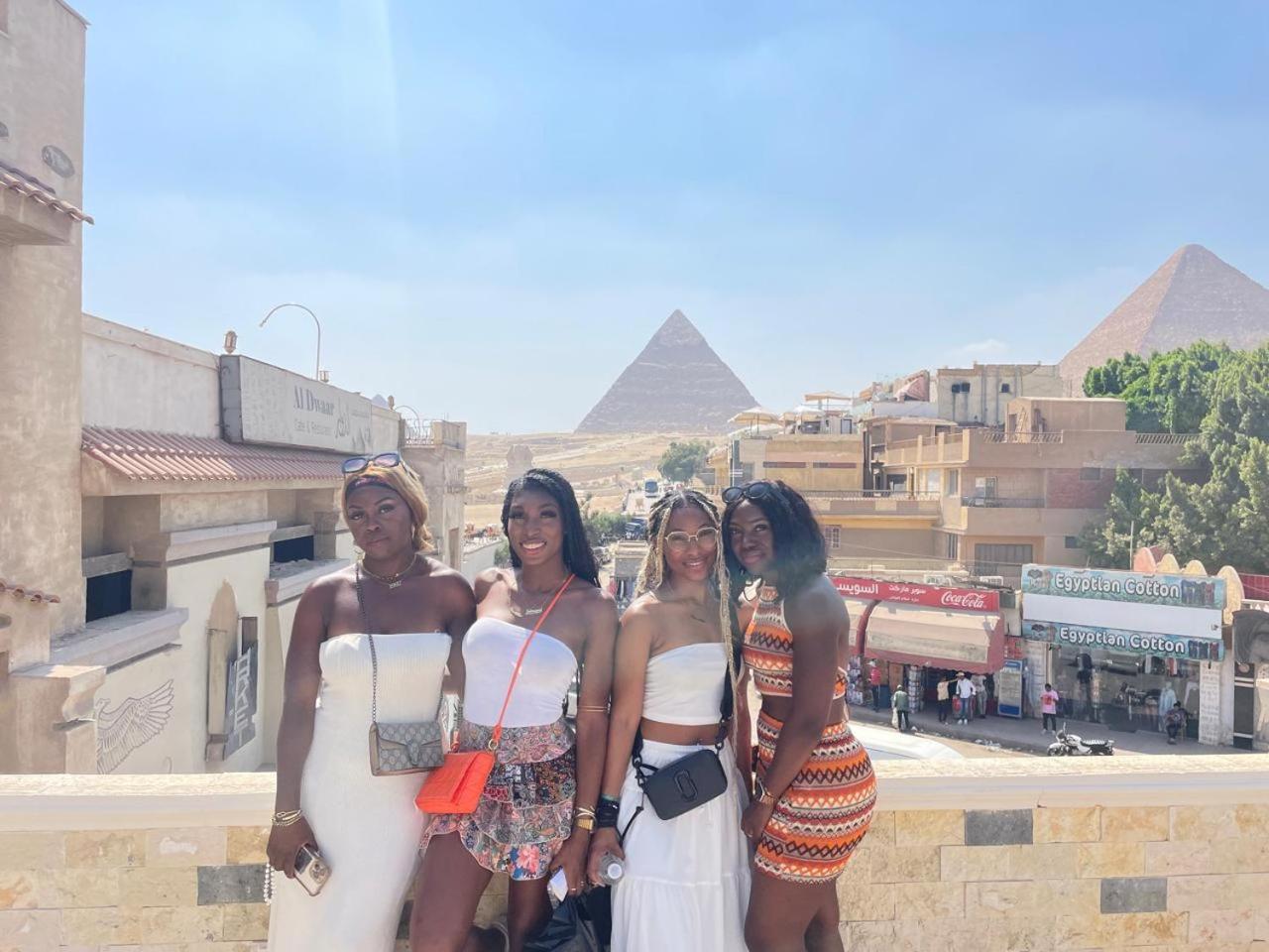 Sphinx Palace Pyramids View Inn Kafret el-Gabal 외부 사진